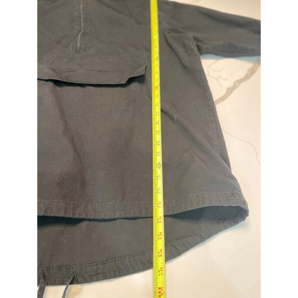 Aerie 1/4 Zip Pullover Anorak Hooded Utility Jacket L Hood Minimal Gorpcore - Picture 8 of 8